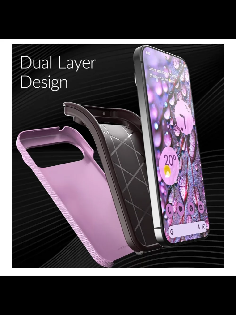 NEW Crave Pink Pixel 8 Pro Phone Case Pk#6